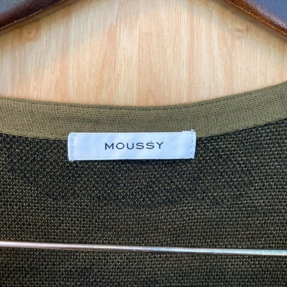 MOUSSY Sz M Camo Duster Long Line Button Up Cardigan w/ Pockets - Picture 7 of 7